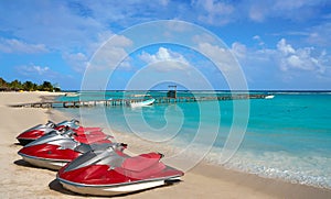 Mahahual Caribbean beach in Costa Maya