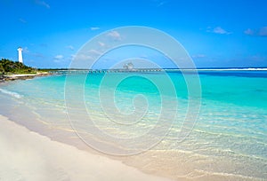 Mahahual Caribbean beach in Costa Maya