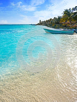 Mahahual Caribbean beach in Costa Maya