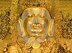 Mahamuni, Big golden Buddha statue