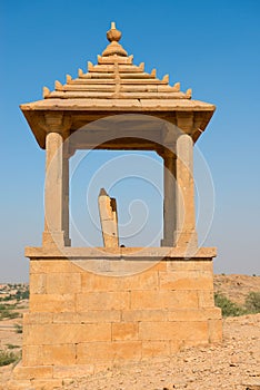 Maharajas cenotaphs, Bada Bagh, India