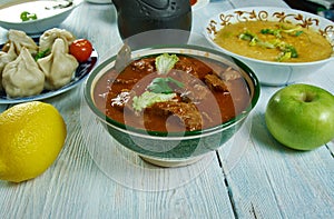 Maharashtrian Kolhapuri tambda rassa