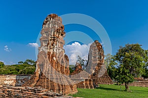 Mahathat temple is one of the temples in Phra Nakhon Si Ayutthaya Historical Park. Is an important temple in the Ayuttha