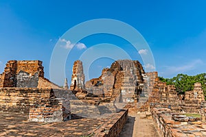 Mahathat temple is one of the temples in Phra Nakhon Si Ayutthaya Historical Park. Is an important temple in the Ayuttha