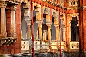 Mahatma Gandhi Hall. Ghanta Ghar, Indore, Madhya Pradesh. Also Known as King Edward Hall. Indian Architecture.