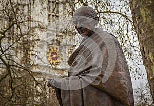 Mahatma Gandhi statue, Parliament Square