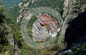 Mahavira Hall on Jiuhua Mountain