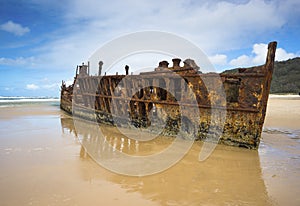 Maheno Shipwreck Fraser Island