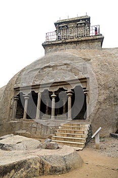 Mahishamardini Rock Cut Mandapa built by Pallavas is UNESCO World Heritage Site