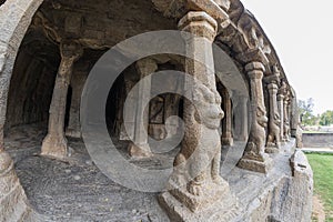 Mahishamardini Rock Cut Mandapa built by Pallavas is UNESCO World Heritage Site