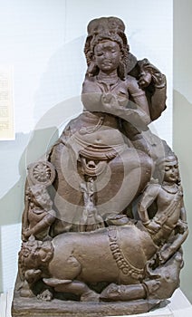 Mahishasur Mardani Stone Sculpture India