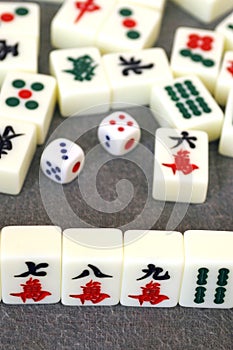 Mahjong in china