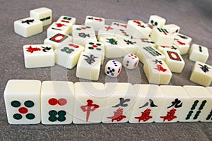 Mahjong in china