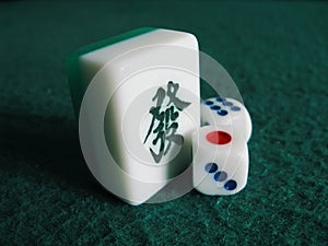 Mahjong and dice