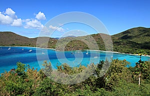 Maho Bay in St John photo