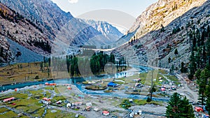 Mahodand Lake is a lake located in the upper Usho Valley