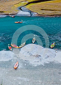 Mahodand Lake is a lake located in the upper Usho Valley