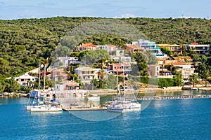 Mahon, capital city of Menorca in Spain