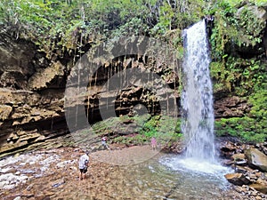 Mahua Waterfall Tambunan, Sabah. Malaysia, Borneo.