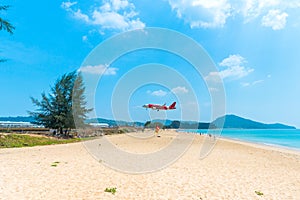 Mai Khao Beach, Phuket On a clear day, Thailand