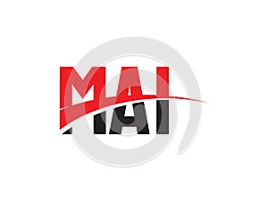 MAI Letter Initial Logo Design