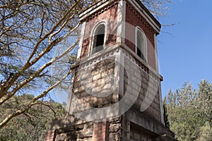 Mai Mahiu Catholic Church built by Italian Prisoners of War (POW) in 1942. Steeple photo