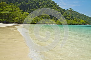 Mai ngam beach in Surin Islands national park