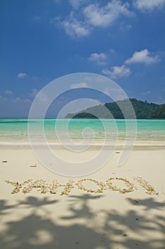 Mai ngam beach in Surin Islands national park photo