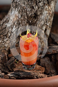 Mai Tai rum alcoholic cocktail