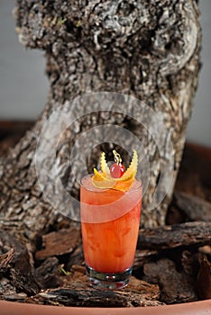 Mai Tai rum alcoholic cocktail