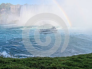 Maid of the mist. Niagara Falls, Ontario, Canada.