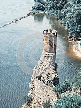 Maiden tower of Devin castle, industrial style