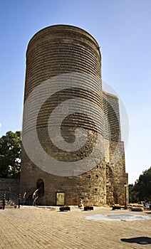 Maiden Tower (Giz Galasi) in Baku. Azerbaijan photo