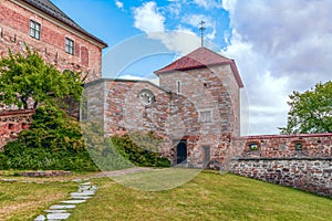 Maiden tower in the South wing of the Akershus Fortress.Oslo.Norway