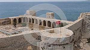 Maidens Castle Kiz Kalesi Drone Photo, Erdemli