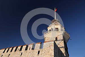 Maidens Tower in Bosphorus Strait, Istanbul