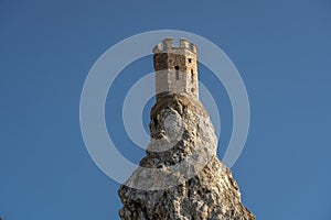 Panenská veža na hrade Devín - Bratislava, Slovensko