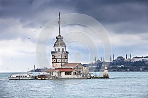 The Maidens Tower in Istanbul