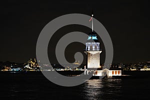 Maidens Tower in Istanbul, Turkiye photo