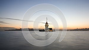 Maidens Tower in Istanbul, Turkey