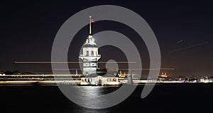 Maidens Tower in Istanbul, Turkey