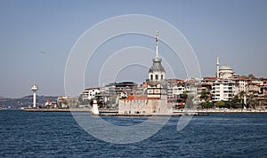 Maidens Tower in Istanbul, Turkey