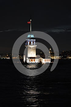 Maidens Tower in Istanbul, Turkiye