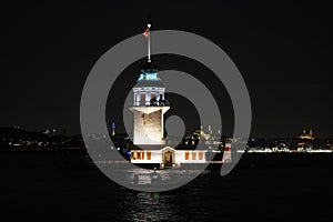 Maidens Tower in Istanbul, Turkiye photo