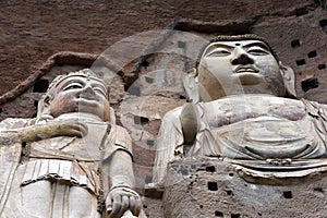 Maijishan Grottoes National Park, Tianshui, China