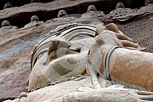 Maijishan Grottoes National Park, Tianshui, China