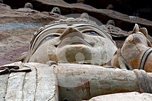 Maijishan Grottoes National Park, Tianshui, China