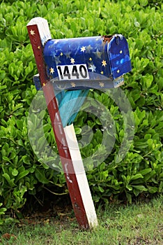 Mail box in Cocoa Beach