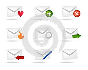 Mail box icons