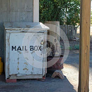 Mail box in the outback